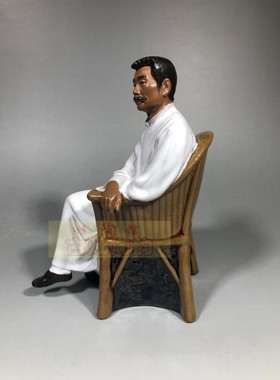 客厅桌面历史人物鲁迅摆件促销