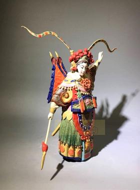 客厅书房历史人物摆件穆桂英