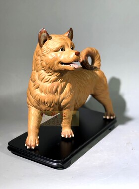 客厅书房生肖狗摆件旺财狗