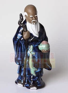 陶瓷礼品客厅书房风水招财寿星公