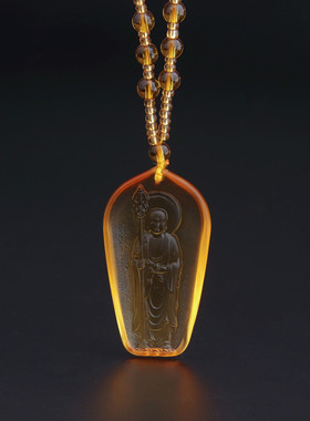 九华山地藏菩萨佛牌吊坠护身符