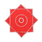 Добавить круговой танцевальный платок профессиональный анестетик восьмиугольный шарф для взрослого детского тестового платка цветок северо -восток янге два человека поворачиваются