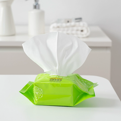 Влажные салфетки для умывания для путешествий, хлопковое очищающее молочко для выхода на улицу