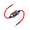 Parking air conditioner auxiliary battery power-off switch