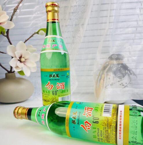 北大荒白酒12瓶60度清香型粮食食酒 黑龙江白酒整箱高粱酒 泡药酒 - 图0