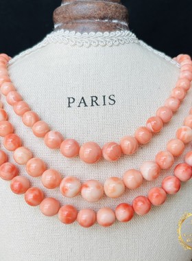 vintage日本进口80年代深海红塑料红宝石GSILVER打标中古项链S5