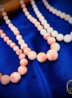 日本天然有机深海塔珠项链