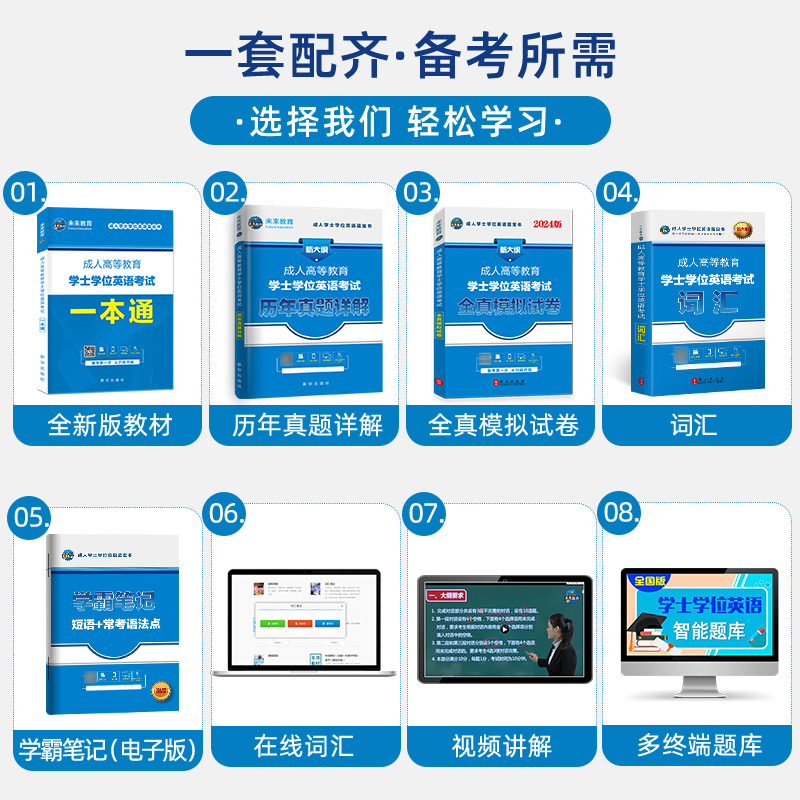 【全国通用】正版备考2024年成人学士学位英语考试用书成人高等教育自考专升本教材模拟卷历年真题河北京贵州安徽浙江山东广东2023-图0