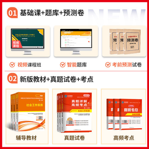 【不过重修】未来教育社会工作者中级2026年教材历年真题试卷精讲视频课程软件中级社工证社区助理工作师职业水平证书社工实务2025 - 图0
