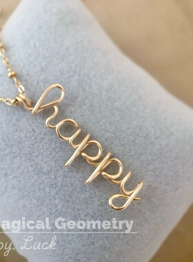 【mg】新~少女の名字手工项链