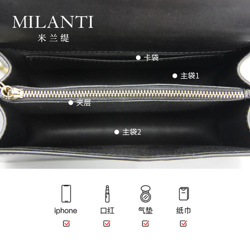 高端真皮女包2025夏季女士手提包时尚气质斜挎小方包牛皮小包包 - 图2