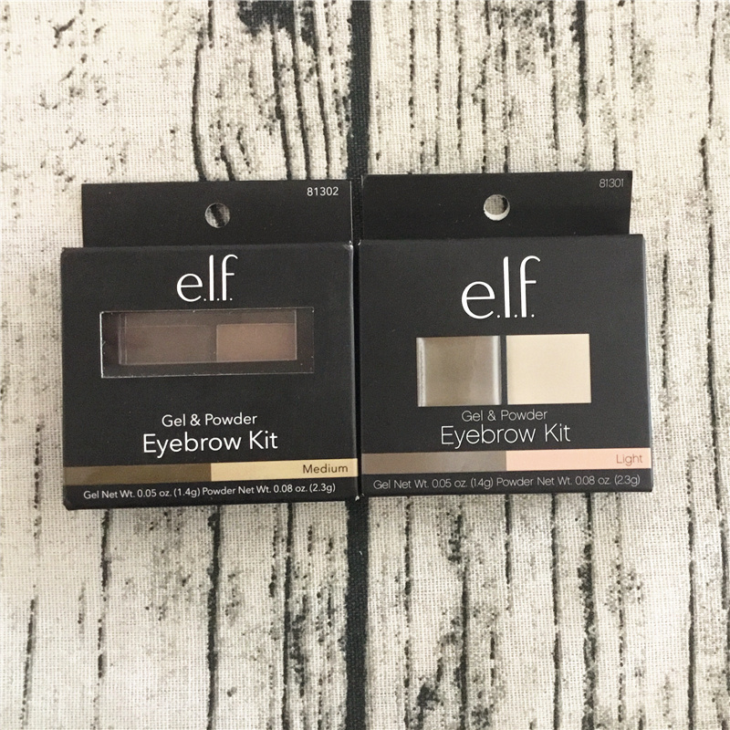 美國e.l.f ELF Studio Eyebrow Kit雙色眉粉眉膠帶刷