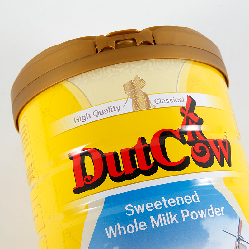 荷兰乳牛进口全脂甜奶粉成人青少年学生早餐800g/罐高钙营养奶粉