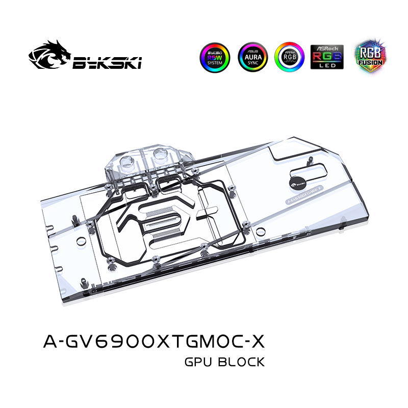 Bykski A-GV6900XTGMOC-X显卡水冷头技嘉 RX 6900XT Gaming OC-图3