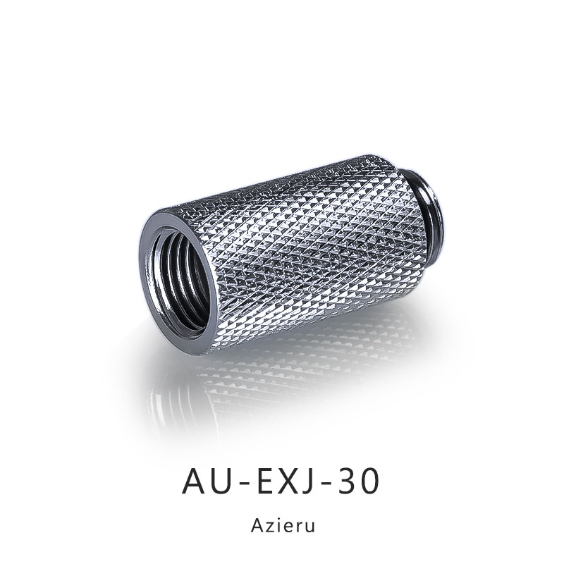 Azieru AU-EXJ-30 精品 钻石纹30MM延长座 G1/4螺纹 内螺纹 - 图0