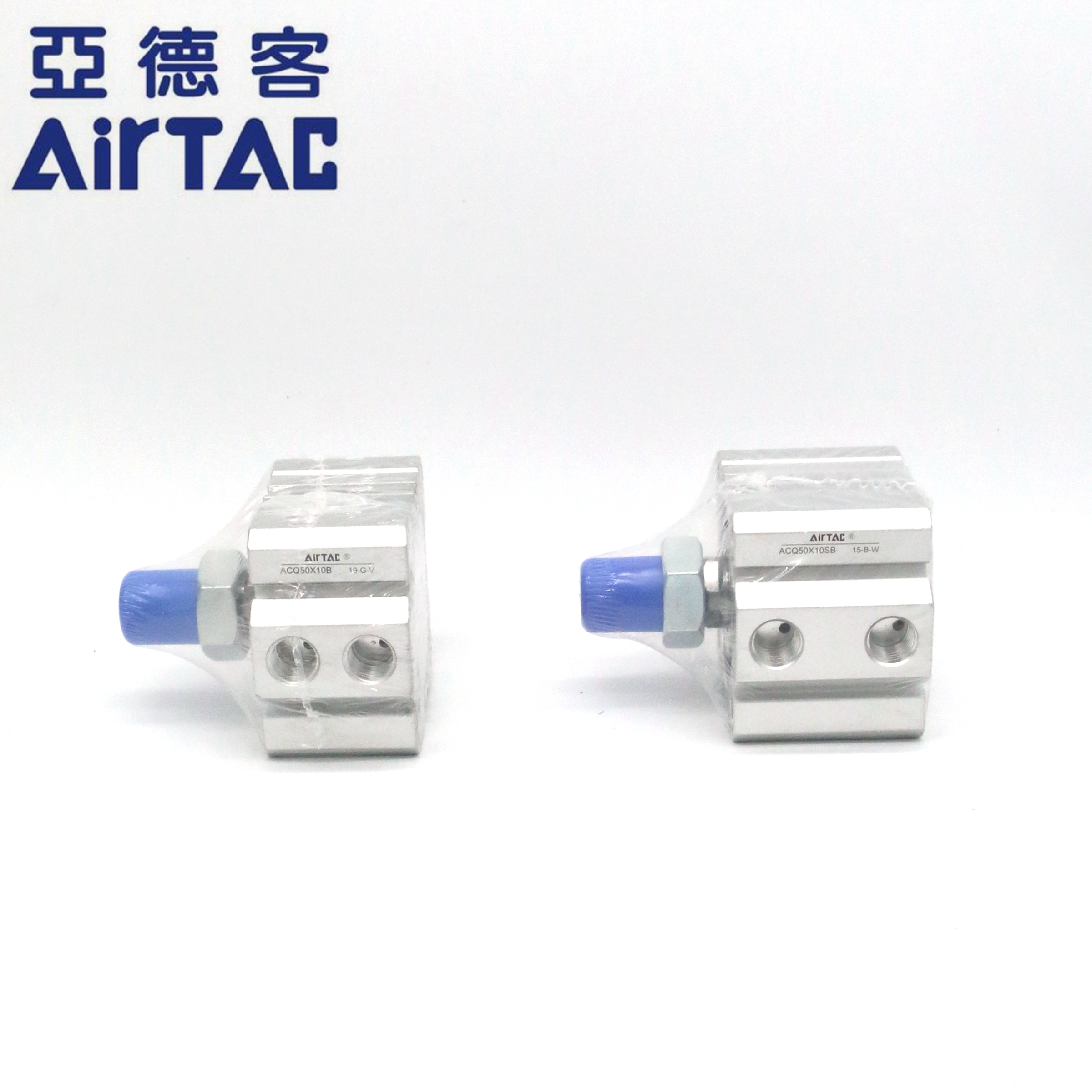 AirTAC亚德客超薄气缸 ACQ50X10 ACQ50X10B ACQ50X10S ACQ50X10SB - 图2