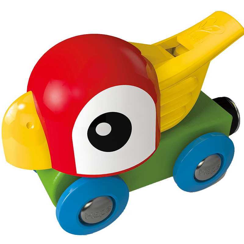 Hape鹦鹉小鸟口哨小火车木制轨道配件儿童婴幼儿宝宝滑行益智玩具,淘宝优惠券,粉丝福利购,淘宝优惠卷