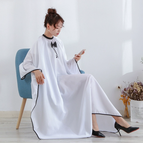 Парикмахерский фартук для стрижки волос, накидка, галстук-бабочка, популярно в интернете