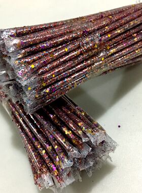 新娘新郎盘发用品七彩色闪亮金粉