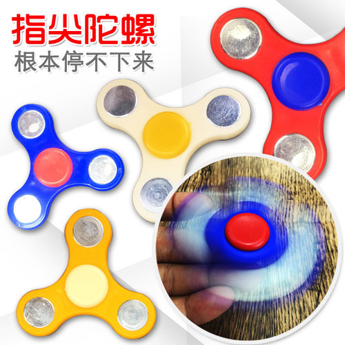 男孩儿童小学生迷你旋转手指间指尖陀螺平衡玩具螺旋减压神器 - 图1
