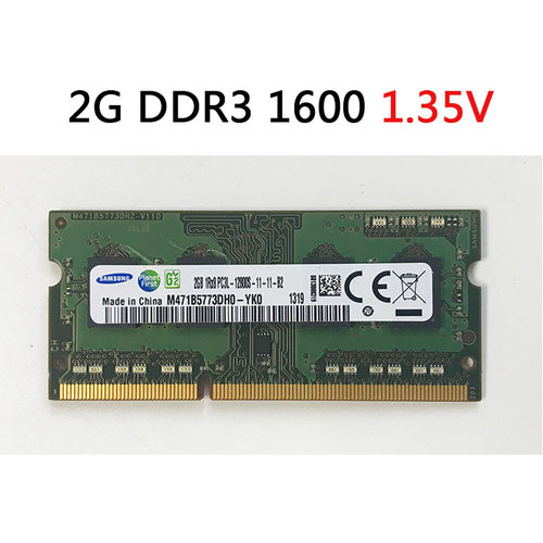 原装三星4G 2G 8G内存条DDR3 1333 1600 PC3 10600S 12800S笔记本 - 图0