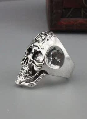 骷髅戒指男士戒指男款非主流夜店