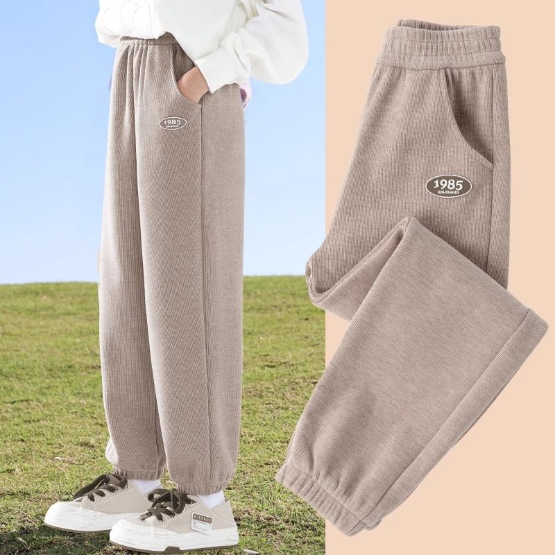 女童裤子春秋款2025新款秋冬儿童运动裤秋季女大童长裤女孩休闲裤,淘宝优惠券,粉丝福利购,淘宝优惠卷