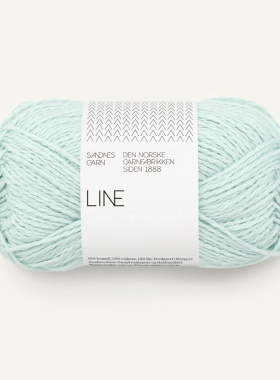 sandnes garn line 棉麻上衣Rose top手工编织DIY材料包 非成品