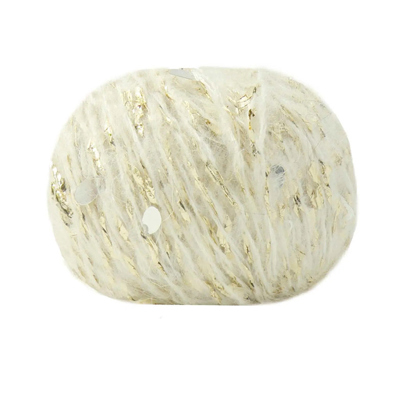 lana gatto 进口 亮片 时尚马海毛混纺 毛线 CHAMPAGNE  50克60米,淘宝优惠券,粉丝福利购,淘宝优惠卷