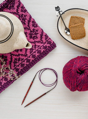 KnitPro Cubics 80cm立方体环针进口毛衣针环形针手编毛线针DIY