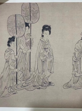 古代书画横幅作品长卷微喷复制品