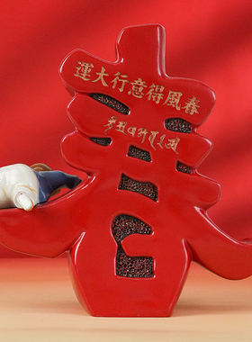李居明2026马年春风得意摆件