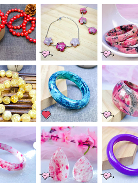 福子珠宝天然饰品进口宽版蓝纹玉方钠石鸡油黄圆条手镯直播