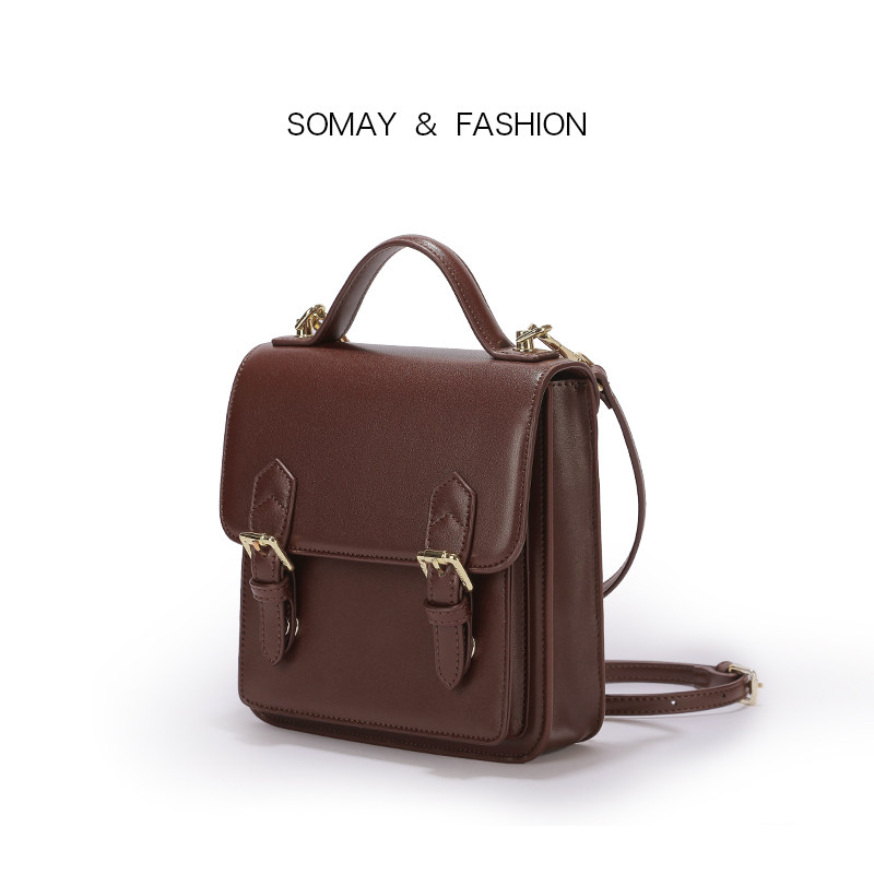 somay 2020新款潮秋冬百搭小双肩包 somay女士包袋