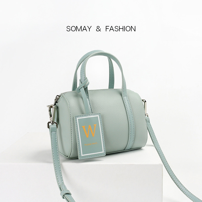 somay绿色2020新款潮白色小手提包 somay女士包袋