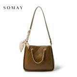 Вместительная и большая небольшая сумка, сумка через плечо, демисезонная сумка на одно плечо