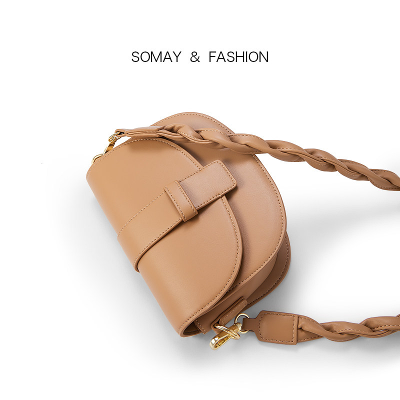 somay 2020新款潮秋冬百搭马鞍包包 somay女士包袋