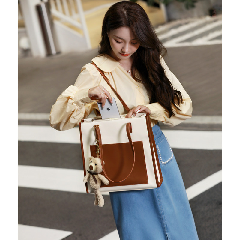 somay 2021新款潮秋冬百搭托特包包 somay女士包袋