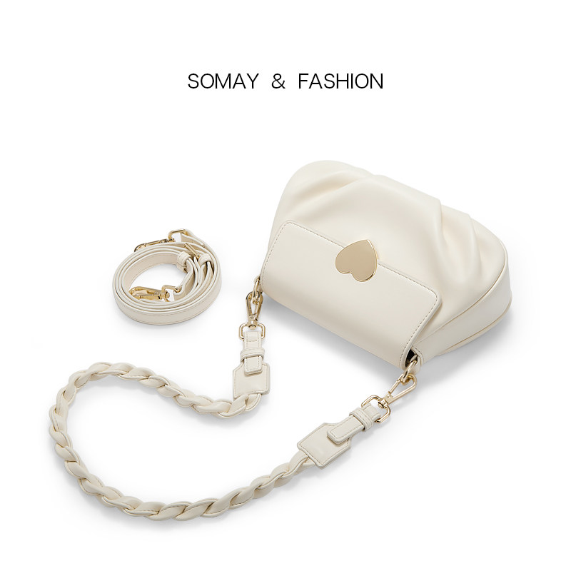 somay云朵2020新款潮秋冬小斜挎包 somay女士包袋