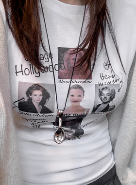 迷你银色勺子吊坠项链毛衣链挂件