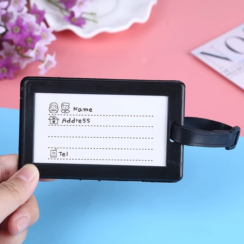 Портативный чемодан для путешествий, багажная бирка