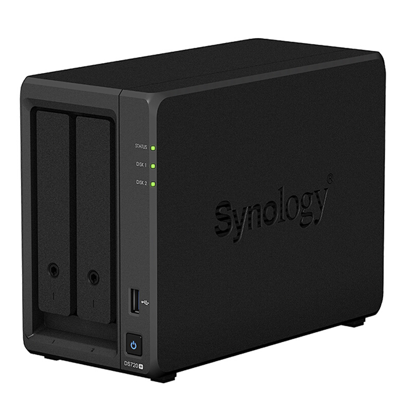 Synology群晖DS723+ 4G ECC内存两盘位私有云NAS网络存储服务器企业办公家用云存储云盘可升万兆网口 - 图3