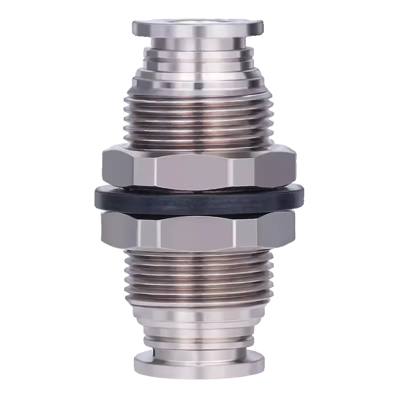 亚德客官方旗舰店全金属耐高温隔板气管快插直通BPM4 6 8 10 12MM - 图3