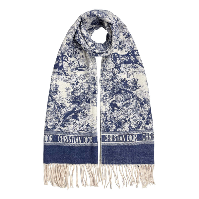 欧美动物丛林仿羊绒围巾女秋冬季百搭加厚大披肩保暖围脖长款两用,淘宝优惠券,粉丝福利购,淘宝优惠卷