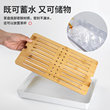 Tea tray household kung fu modern simple set