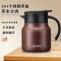 Sloth tea set for home drinking tea Anti-hot tea pot Ceramic Liner Braised Tea Gongfu Tea Cup Punching Tea God