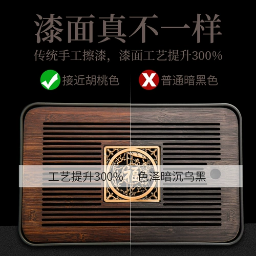 Легкий роскошный чайный поднос ретро