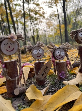 木拾忆实木一家4口原生态装饰