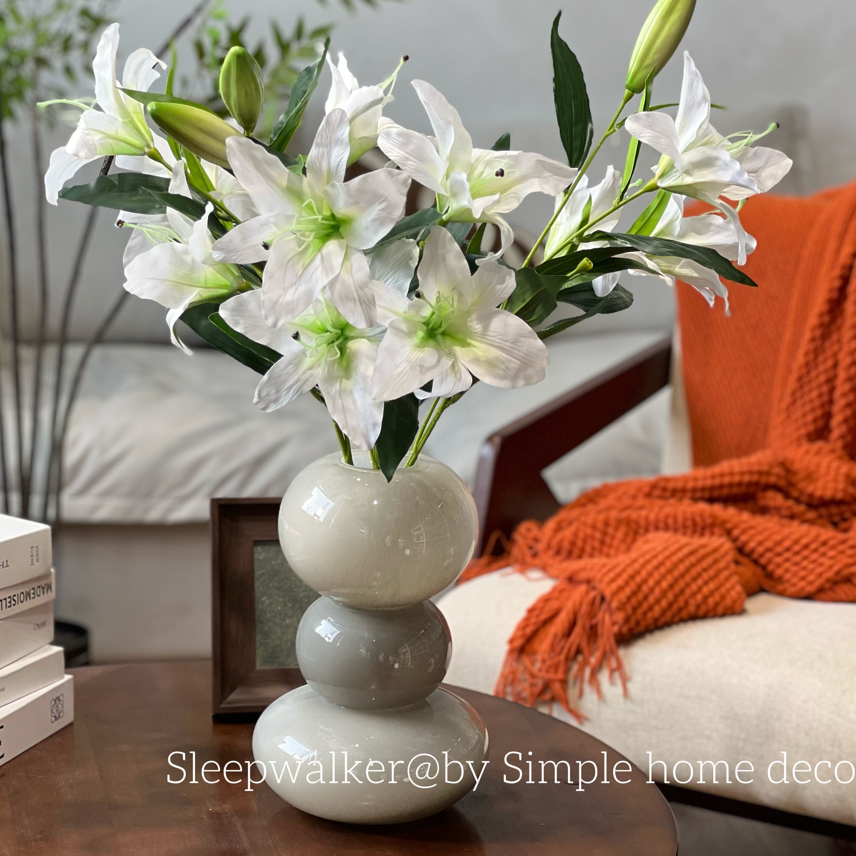 岁岁年年｜北欧简约现代轻奢高级感灰色花瓶摆件客厅插花装饰品,淘宝优惠券,粉丝福利购,淘宝优惠卷