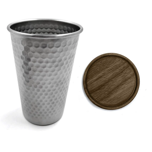 Портативный бокал для кемпинга из нержавеющей стали, стакан, нержавеющая сталь AISI 304